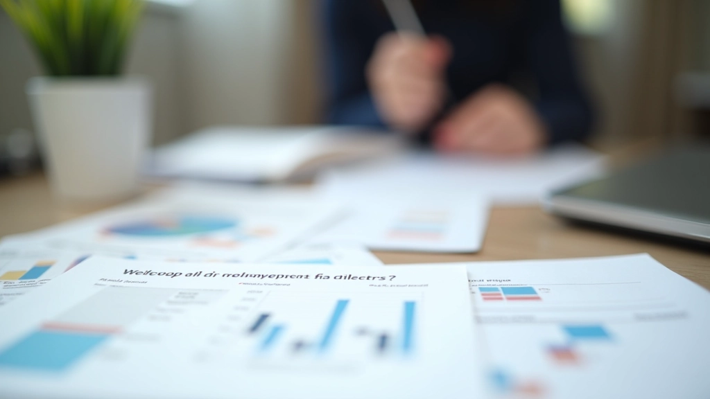 Analyse financière avec graphiques et données annuelles